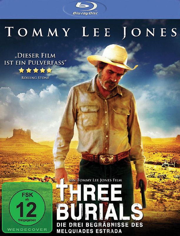 Three Burials Blu-ray Disc