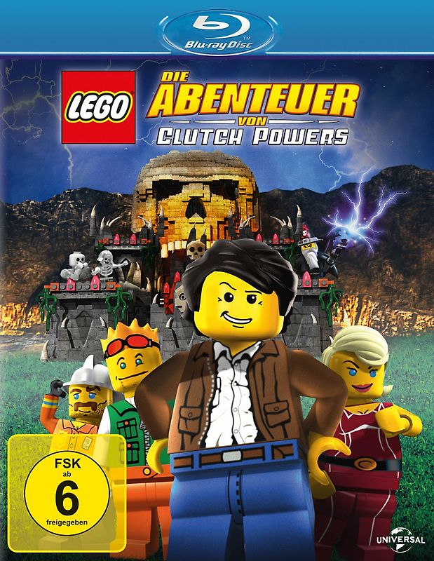 Lego - Die Abenteuer von Clutch Powers Blu-ray Disc