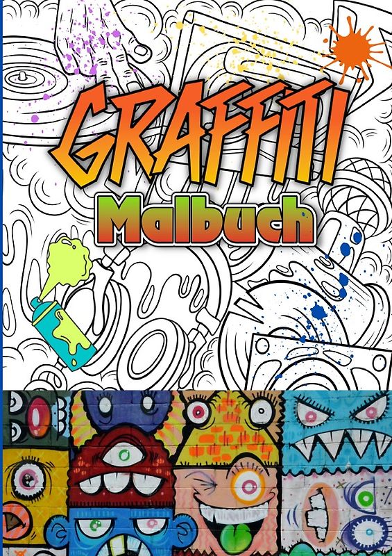 Graffiti Malbuch