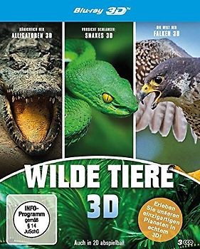 Wilde Tiere 3D [3 Discs] 3D Blu-ray Disc