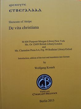 Shenoute of Atripe "De vita christiana"