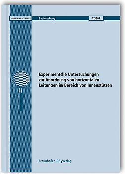 Experimentelle Untersuchungen zur Anordnung von horizontalen Leitungen im Bereich von Innenstützen.