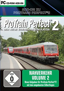 ProTrain Perfect 2: Der neue Eisenbahn-Simulator - Nahverkehr Vol. 2 [Add-On] PC Spiele