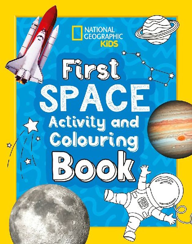 First Space Activity and Colouring Book
