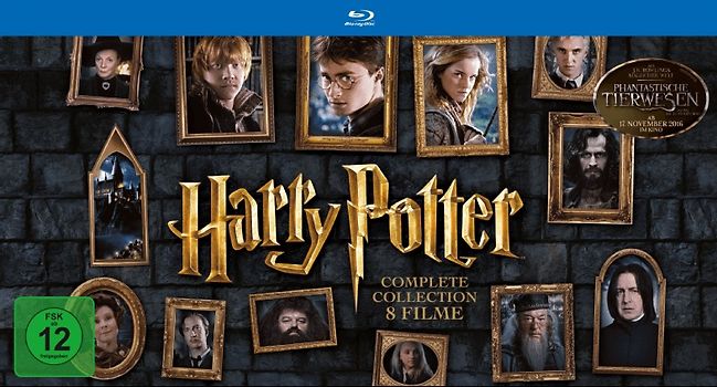 Harry Potter - 8 Filme [11 Discs, The Complete Collection, inkl. Layflat Book & Schuber] Blu-ray Disc