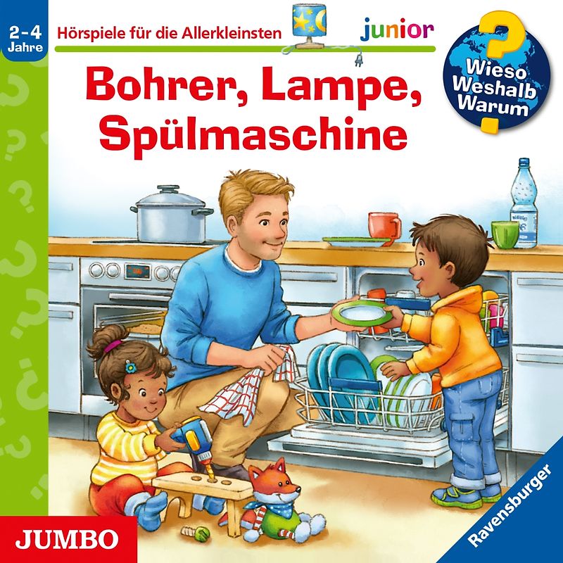 Wieso? Weshalb? Warum? Junior:Bohrer, Lampe, Spülm