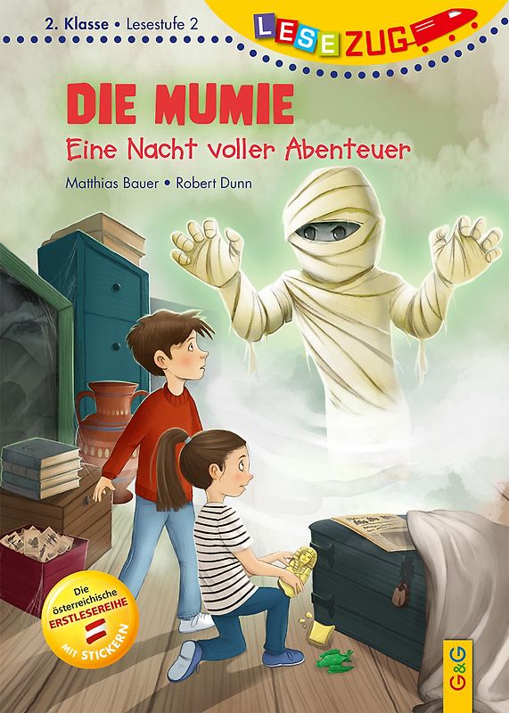 LESEZUG/2. Klasse – Lesestufe 2: Die Mumie – Eine Nacht voller Abenteuer