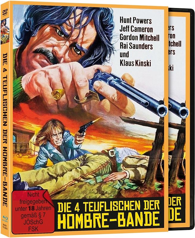 Die 4 Teuflischen der Hombre-Bande [Blu-ray & DVD] Blu-ray Disc