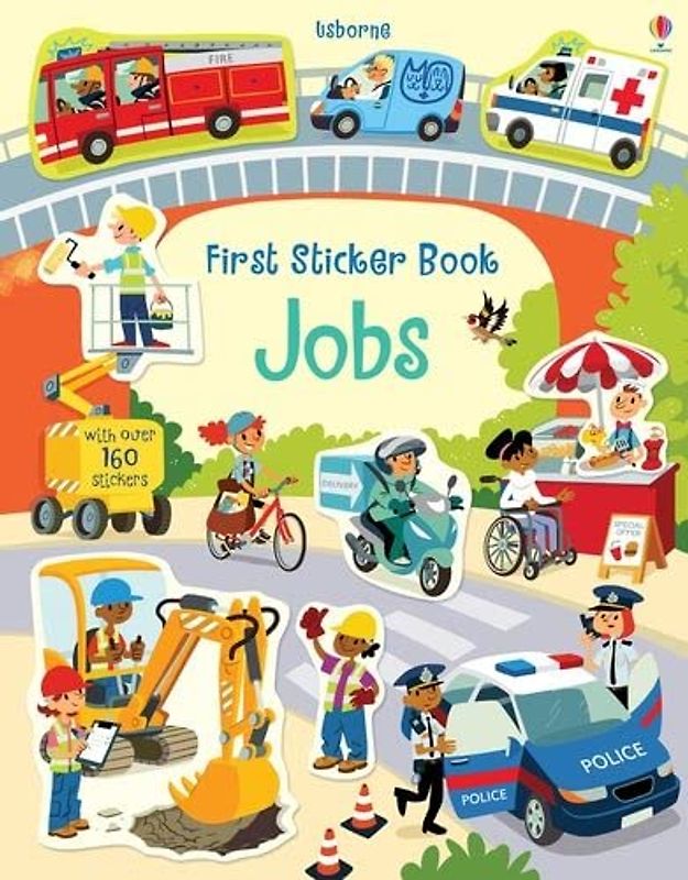 FIRST STICKER BOOK JOBS (First Sticker Books)