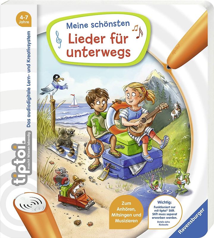 tiptoi® Meine schönsten Lieder für unterwegs