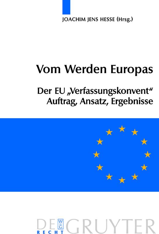 Vom Werden Europas