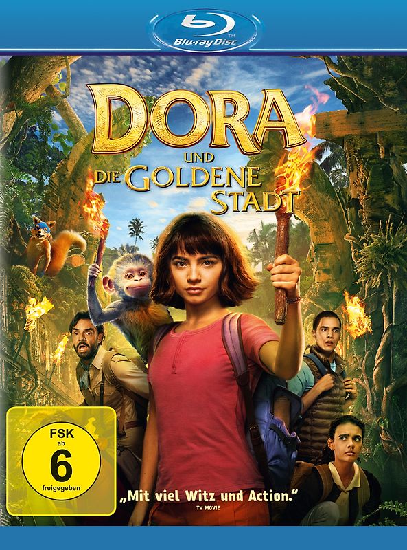 Dora und die goldene Stadt Blu-ray Disc