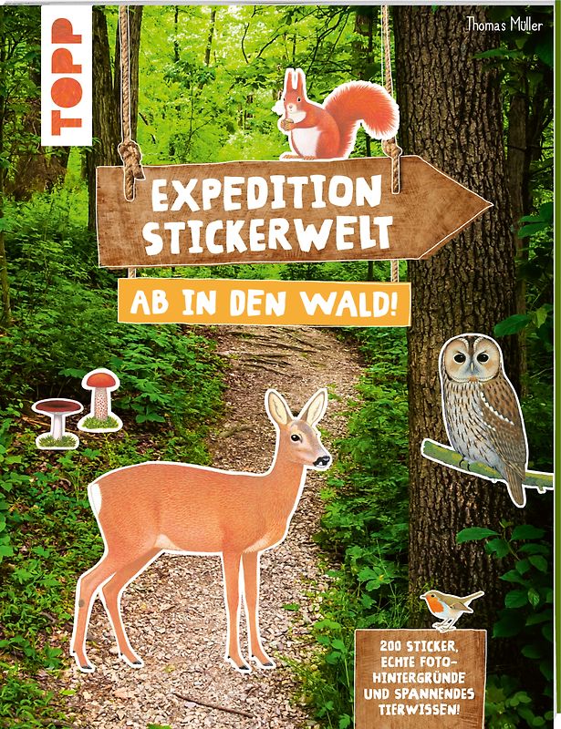 Expedition Stickerwelt - Ab in den Wald!