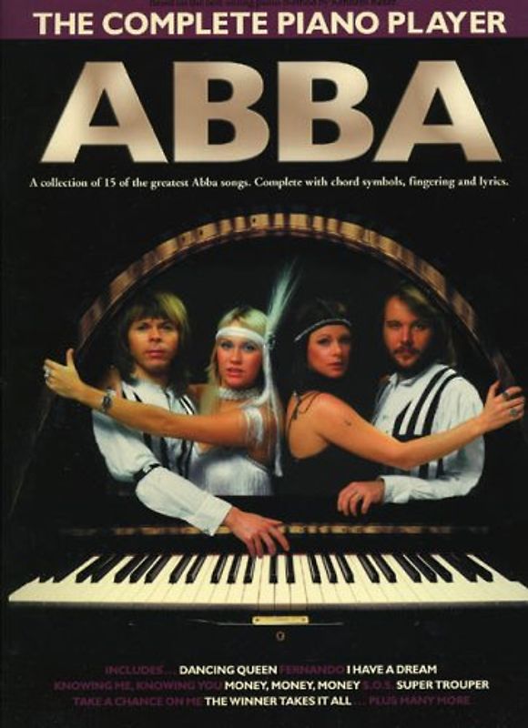 The Complete Piano Player Abba Pvg: Noten, Songbook für Klavier, Gesang, Gitarre
