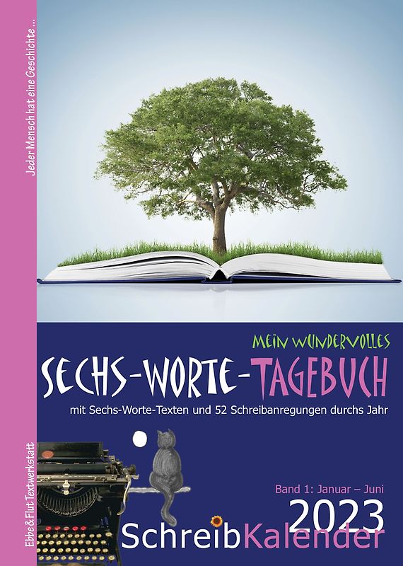 Mein wundervolles Sechs-Worte-Tagebuch 2023