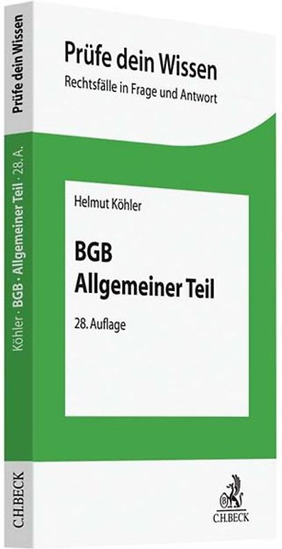 BGB Allgemeiner Teil