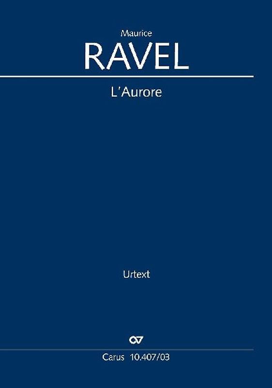 L'Aurore (Klavierauszug)