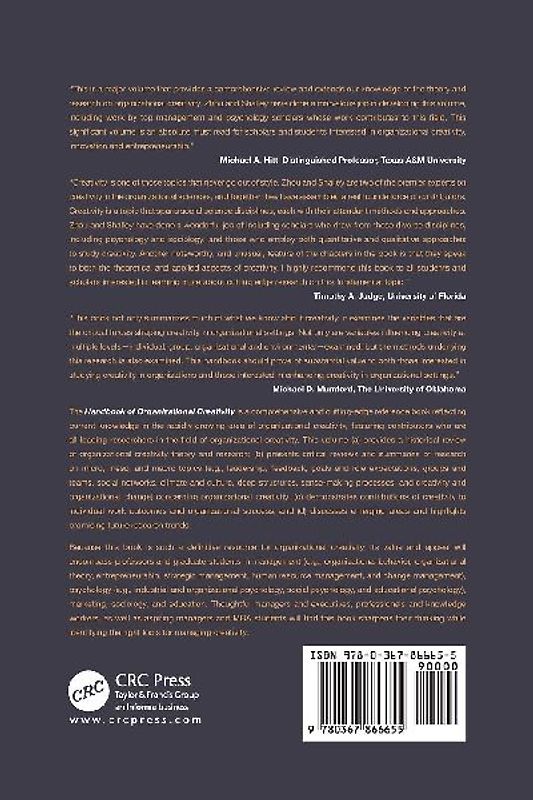 Handbook of Organizational Creativity
