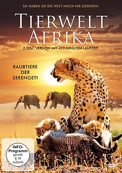 Tierwelt Afrika - Raubtiere der Serengeti [2 DVDs] DVD