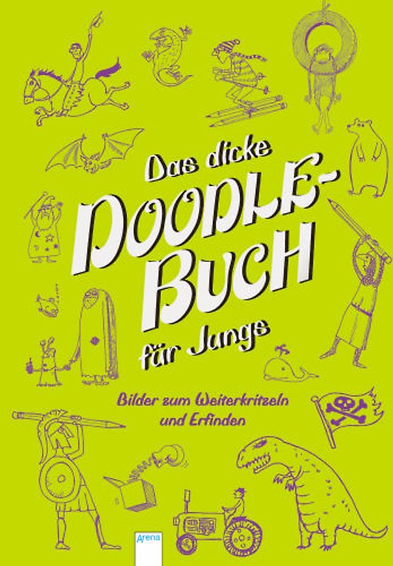 Das dicke Doodle-Buch für Jungs