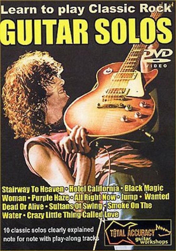 Guitar Solos: Learn To Play Classic Rock [UK Import] DVD