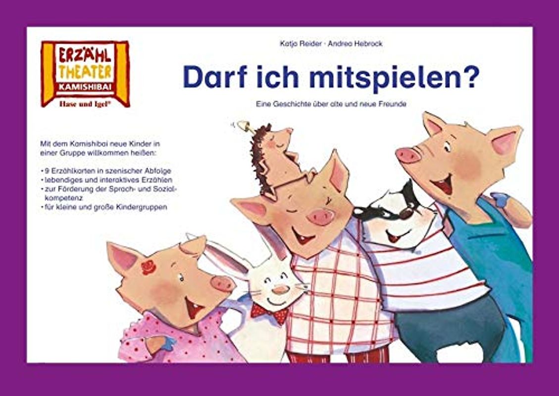 Kamishibai: Darf ich mitspielen?: 9 Bildkarten für das Erzähltheater