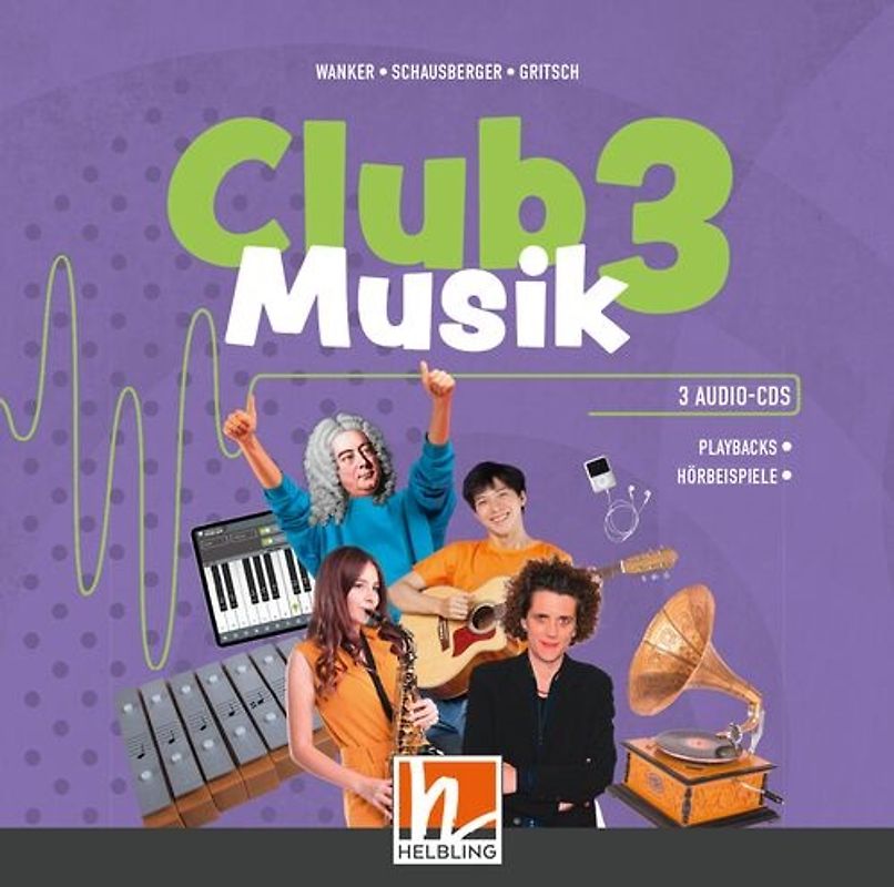 CLUB MUSIK 3 (Lehrplan 2023) | Audios - Ausg. Österreich