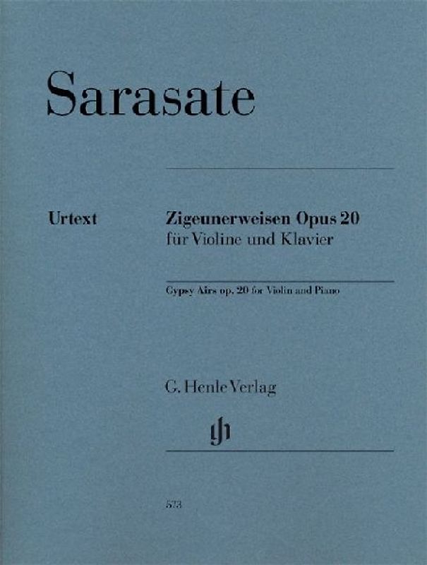 Zigeunerweisen op. 20 für Violine und Klavier