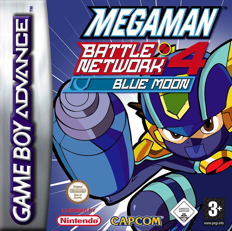 Mega Man - Battle Network 4 Blue Moon Nintendo Game Boy Advance