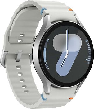 Samsung Galaxy Watch7 44 mm Boîtier aluminium argent Bracelet Sport M/L argent [Wi-Fi + 4G]
