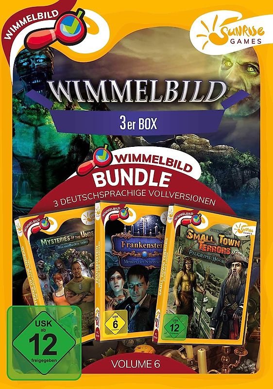 Wimmelbild 3er Box Vol. 6 PC Spiele