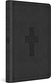 ESV Value Thinline Bible: English Standard Version Charcoal, Trutone, Celtic Cross Design, Value Thinline