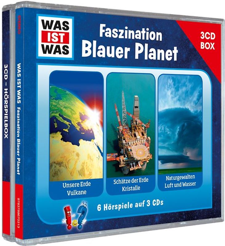 WAS IST WAS 3-CD Hörspielbox. Faszination Blauer Planet