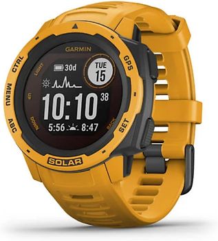 Garmin Instinct Solar 45 mm gelb et bracelet en silicone gelb