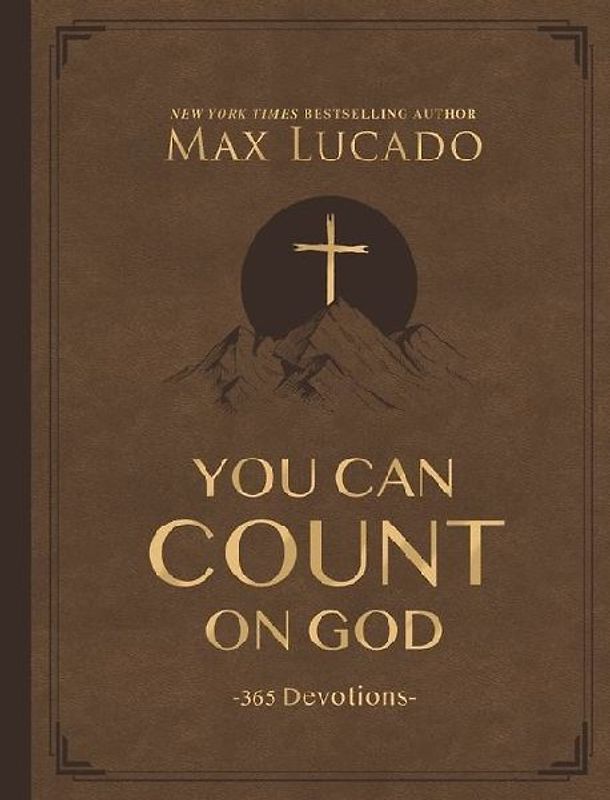 You Can Count on God, Large Text Leathersoft