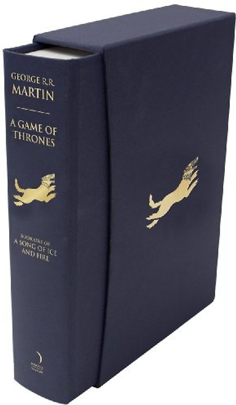 A Song of Ice and Fire: Book 1 - A Game of Thrones - George R. R. Martin [Hardcover; Special Edition]