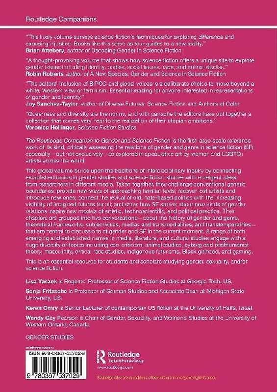 The Routledge Companion to Gender and Science Fiction
