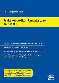 Praktiker-Lexikon Umsatzsteuer
