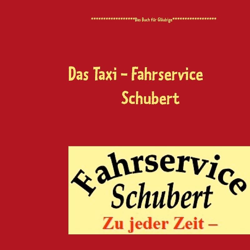 Das Taxi - Fahrservice Schubert
