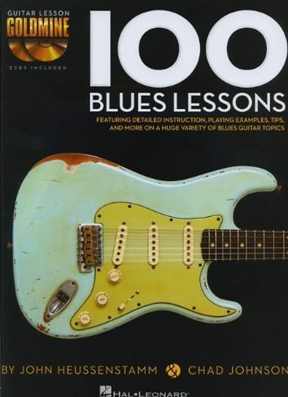 100 Blues Lessons: Guitar Lesson Goldmine (Buch & 2 CD)