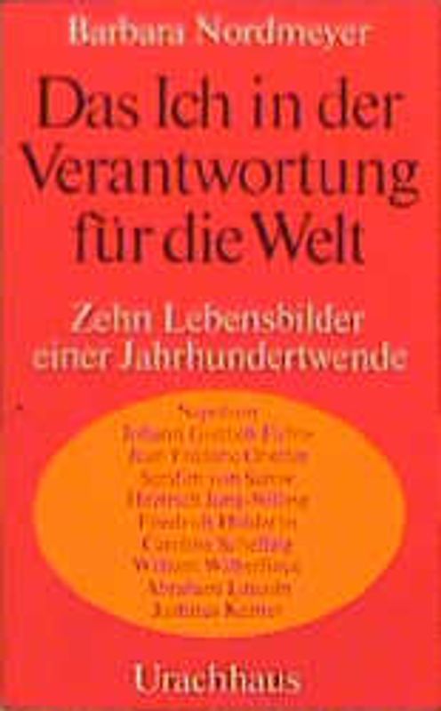 Das Ich in der Verantwortung für die Welt