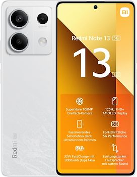 Xiaomi Redmi Note 13 5G Dual SIM 256GB arctic white