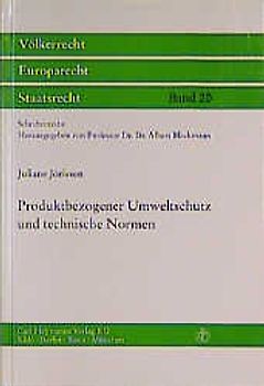 Produktbezogener Umweltschutz und technische Normen