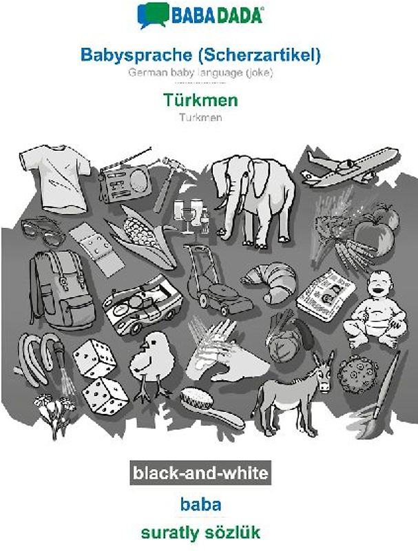 Babysprache (Scherzartikel) - Türkmen, baba, BW