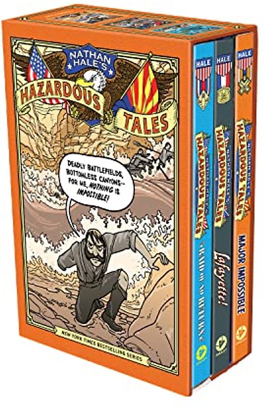 Nathan Hale's Hazardous Tales Third 3-Book Box Set