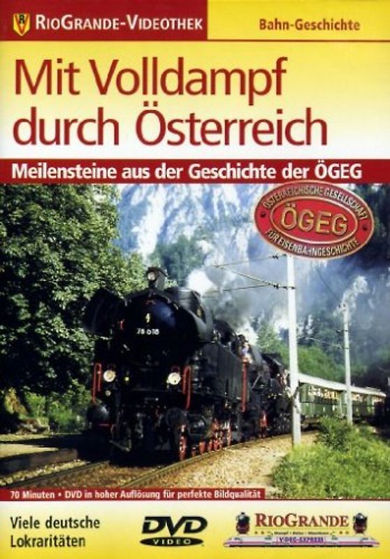 Mit Volldampf durch Österreich DVD