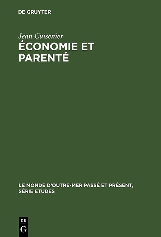 Économie et parenté