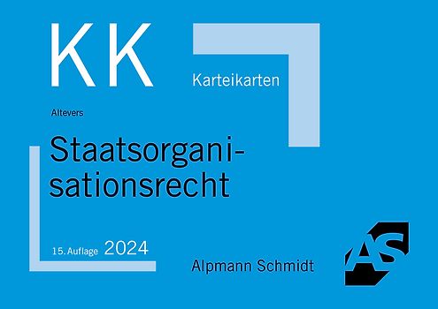 Karteikarten Staatsorganisationsrecht