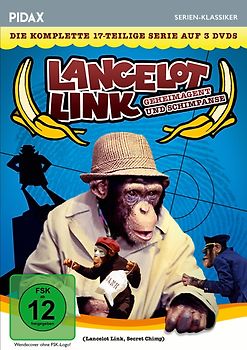 Lancelot Link: Geheimagent und Schimpanse - Die komplette Serie [3 DVDs] DVD