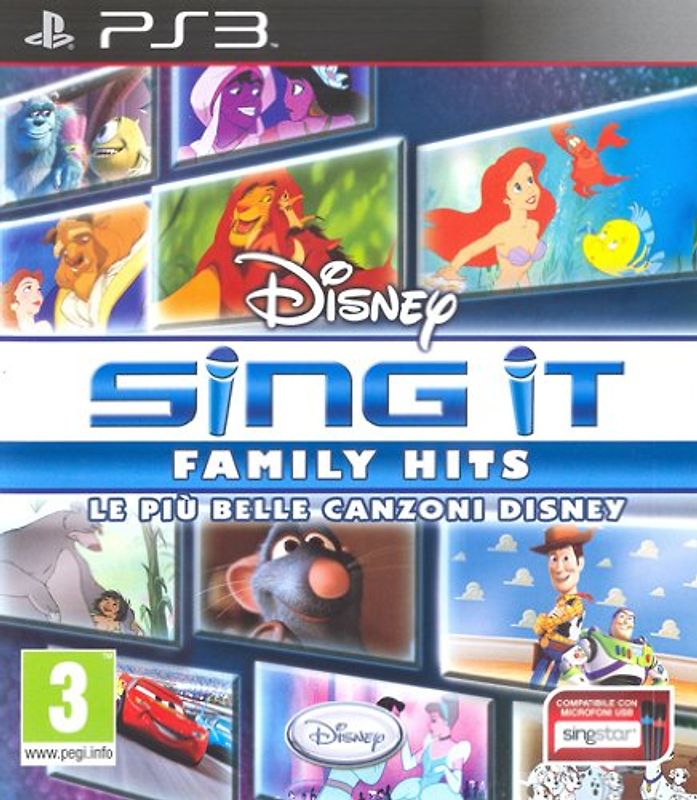 Sing It - Family Hits [Internationale Version] PlayStation 3